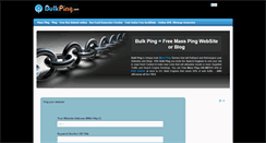 Desktop Screenshot of bulkping.com